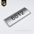 Office Door Plate Aluminum Curved Plate Profiles Sign